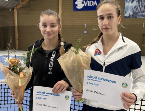 Bella Bergkvist Larsson och Henrik Bladelius vinnare i Växjö