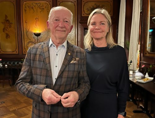 Jan Trolle tilldelades förtjänstmärke med bronskrans