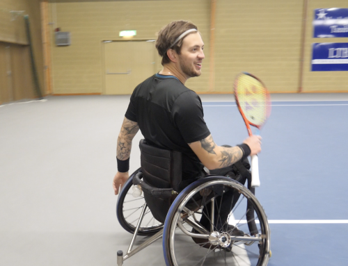ITF-tävling i rullstolstennis på hemmaplan startar