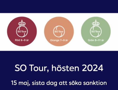 Sanktion för SO Tour, hösten 2024