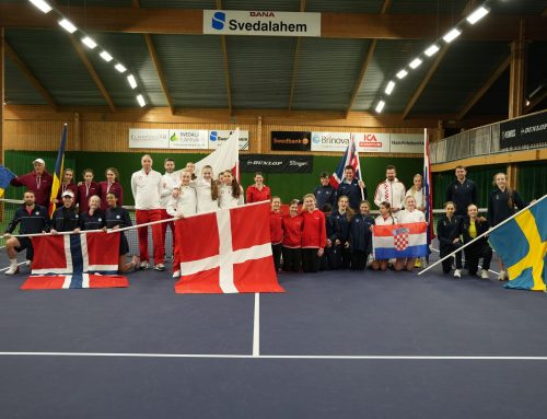 Två veckor med internationell tennis i Svedala