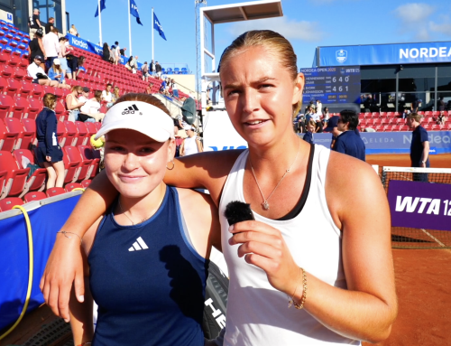 Björk och Johansson till kvarten i dubbel