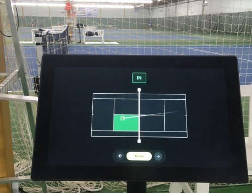 Elektroniskt domarsystem på svensk ITF-tävling