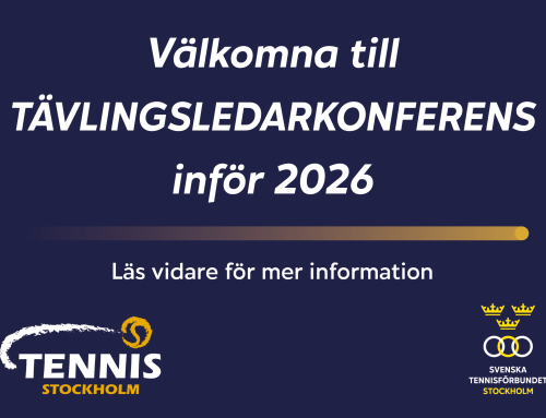 Välkomna till Tävlingsledarkonferens