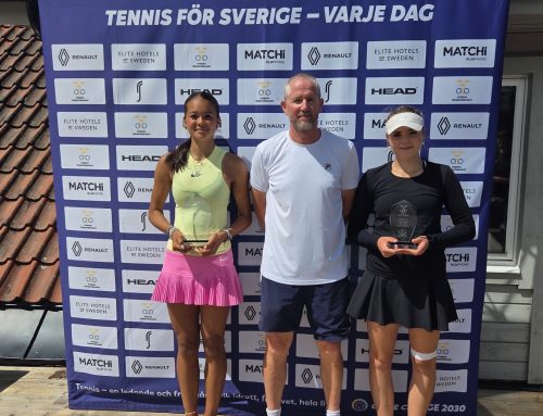 Valerie Hafström vann singeltiteln i Båstad
