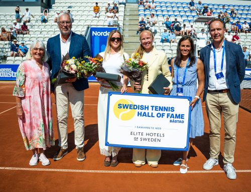 De valdes in i Swedish Tennis Hall of Fame