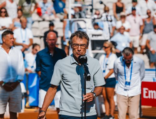 Ledarlegendaren ”Jonte” Sjögren hyllades i Båstad