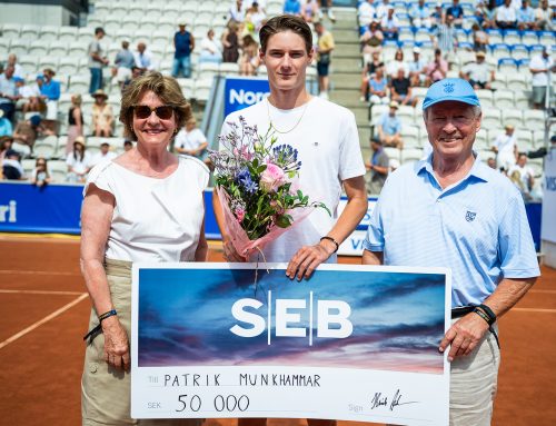 Tennisstipendium till Patrik Munkhammar