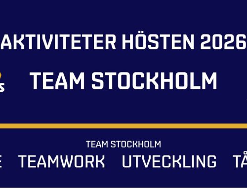 Aktiviteter för TEAM STOCKHOLM