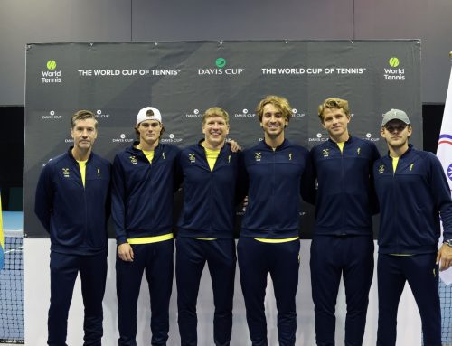 Max Dahlin i Davis Cup-debut för Sverige